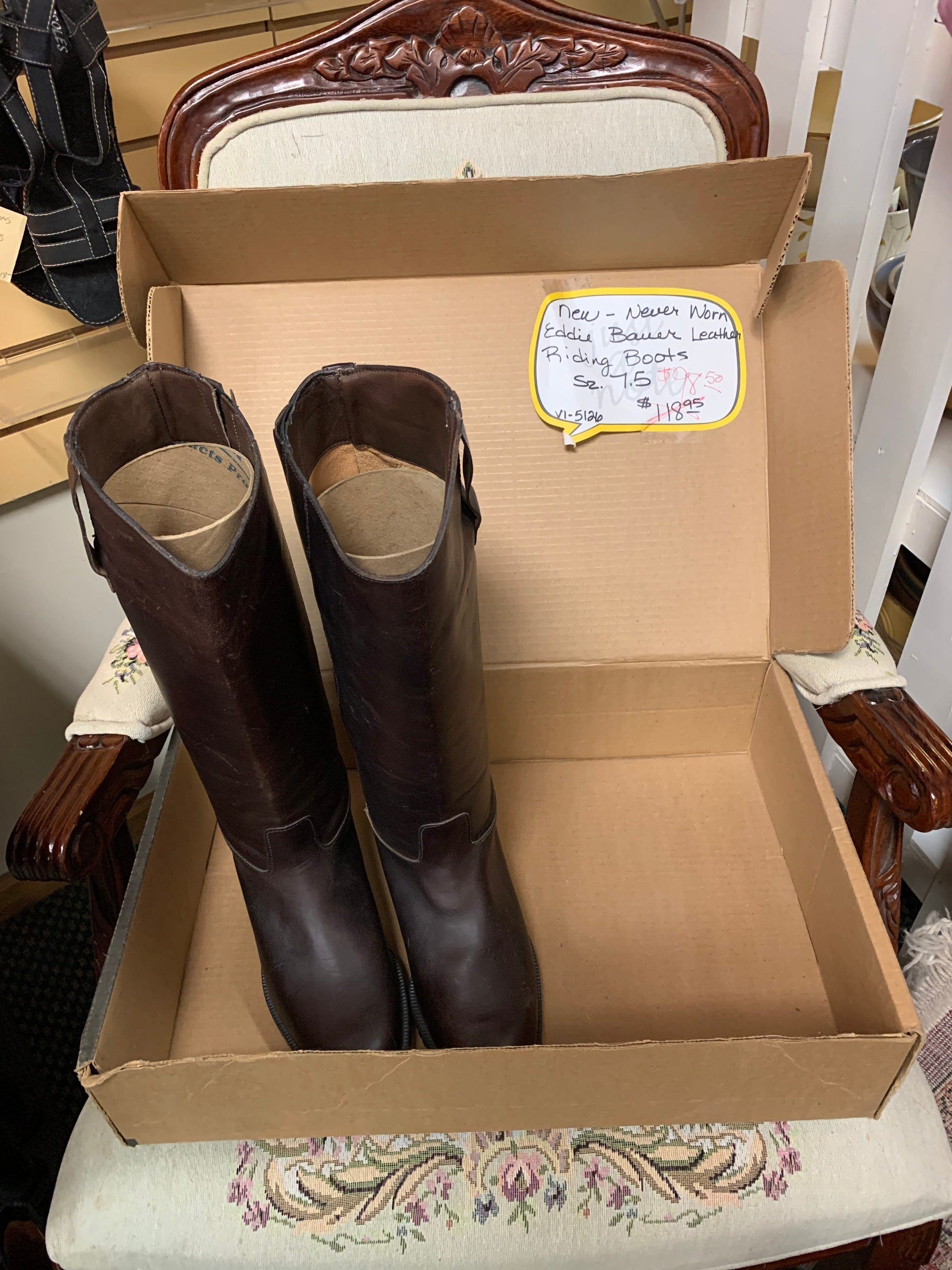 Eddie bauer riding boots cheap